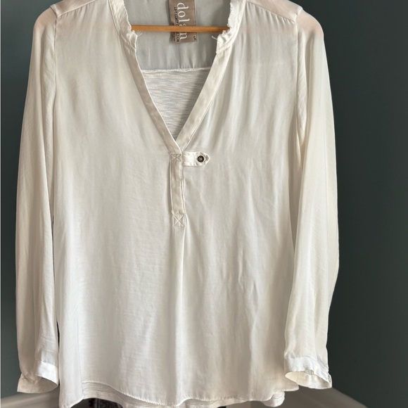 Dolan Cream Blouse - Picture 1 of 8
